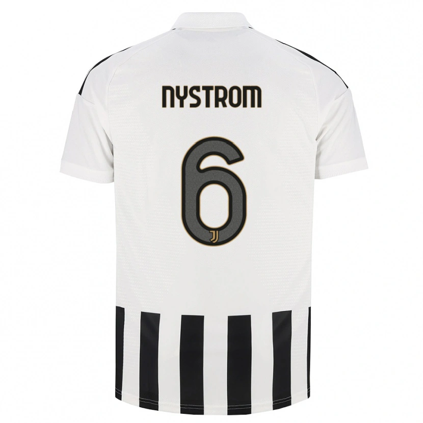 Danxen Herren Paulina Nyström #6 Schwarz Weiß Braun Heimtrikot Trikot 2026/27 T-Shirt