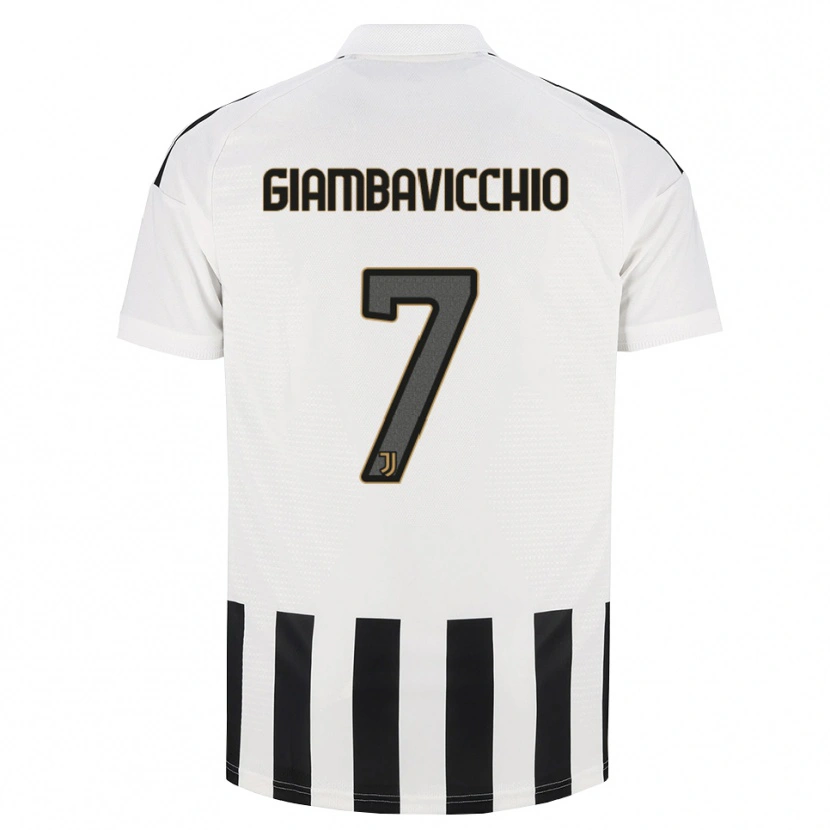 Danxen Herren Franco Giambavicchio #7 Schwarz Weiß Braun Heimtrikot Trikot 2026/27 T-Shirt