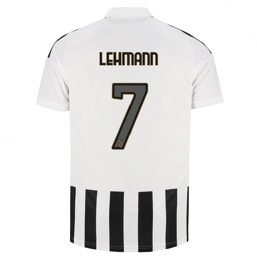 Danxen Herren Alisha Lehmann #7 Schwarz Weiß Braun Heimtrikot Trikot 2026/27 T-Shirt