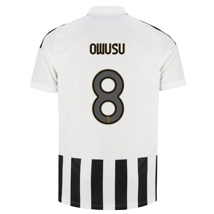 Danxen Herren Augusto Owusu #8 Schwarz Weiß Braun Heimtrikot Trikot 2026/27 T-Shirt