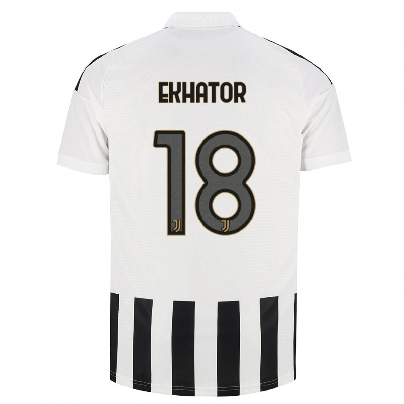 Danxen Herren Jeff Ekhator #18 Schwarz Weiß Braun Heimtrikot Trikot 2026/27 T-Shirt