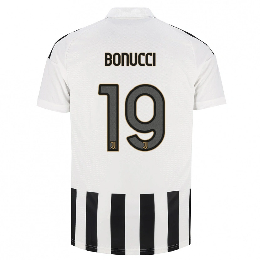 Danxen Herren Leonardo Bonucci #19 Schwarz Weiß Braun Heimtrikot Trikot 2026/27 T-Shirt