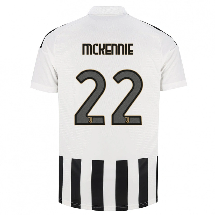 Danxen Herren Weston Mckennie #22 Schwarz Weiß Braun Heimtrikot Trikot 2026/27 T-Shirt