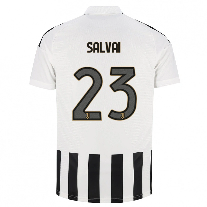 Danxen Herren Cecilia Salvai #23 Schwarz Weiß Braun Heimtrikot Trikot 2026/27 T-Shirt