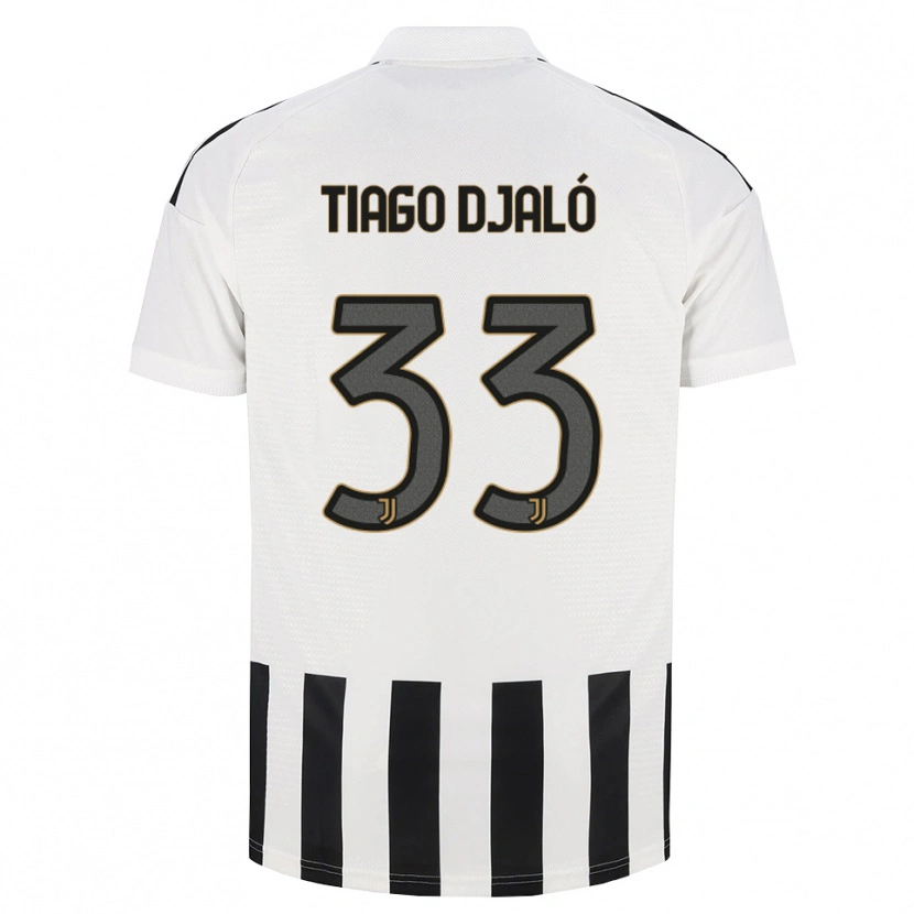 Danxen Herren Tiago Djalo #33 Schwarz Weiß Braun Heimtrikot Trikot 2026/27 T-Shirt