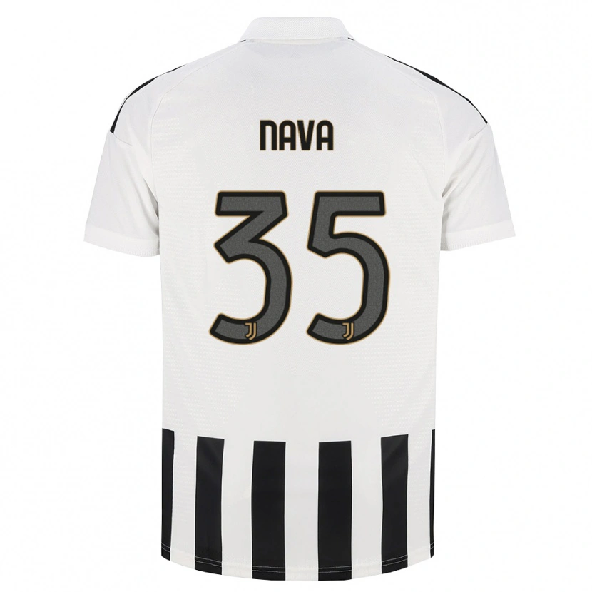 Danxen Herren Sebastiano Nava #35 Schwarz Weiß Braun Heimtrikot Trikot 2026/27 T-Shirt