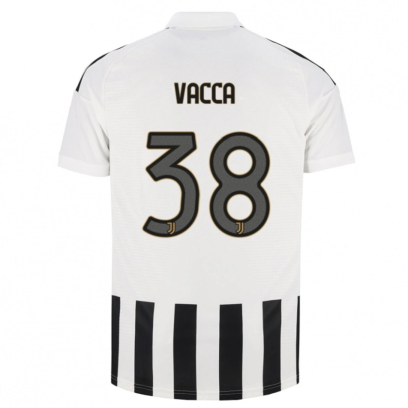 Danxen Herren Alessio Vacca #38 Schwarz Weiß Braun Heimtrikot Trikot 2026/27 T-Shirt