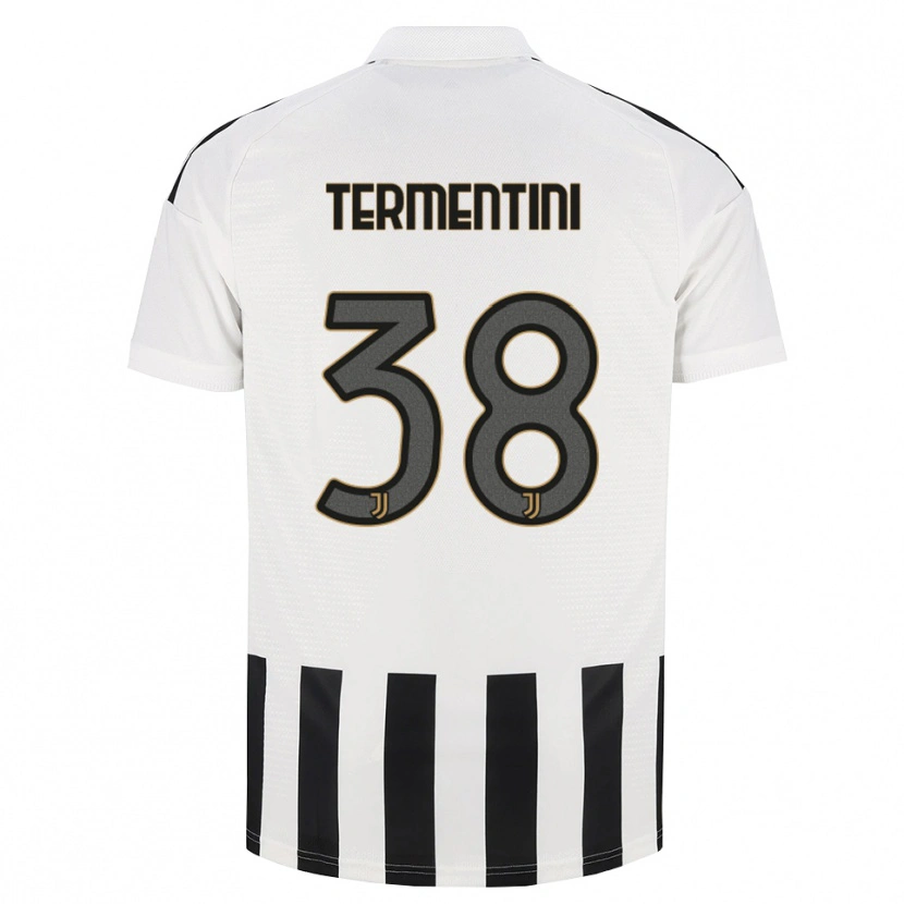 Danxen Herren Giorgia Termentini #38 Schwarz Weiß Braun Heimtrikot Trikot 2026/27 T-Shirt