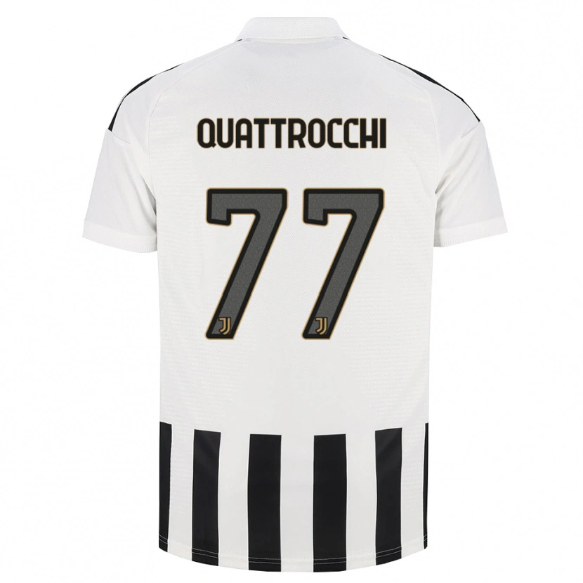 Danxen Herren Juan Ignacio Quattrocchi #77 Schwarz Weiß Braun Heimtrikot Trikot 2026/27 T-Shirt