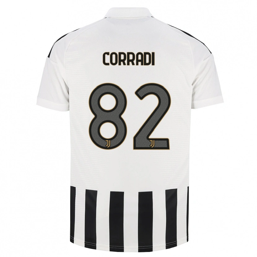Danxen Herren Christian Corradi #82 Schwarz Weiß Braun Heimtrikot Trikot 2026/27 T-Shirt