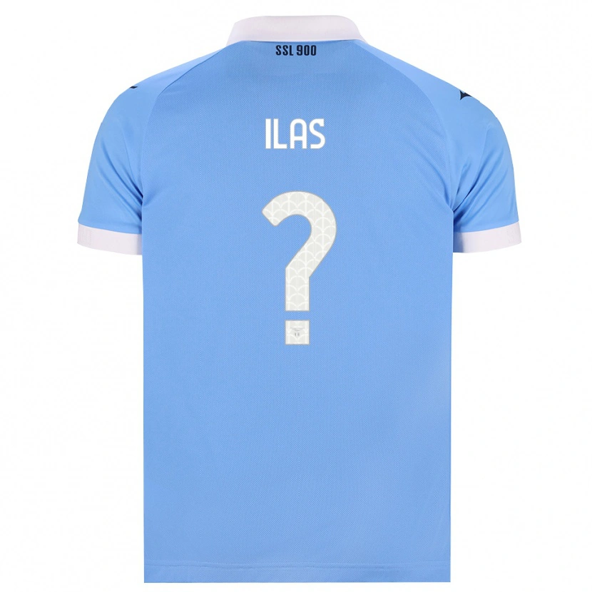 Danxen Herren Narcis Ilaș #0 Hellblau Schwarz Weiß Heimtrikot Trikot 2026/27 T-Shirt