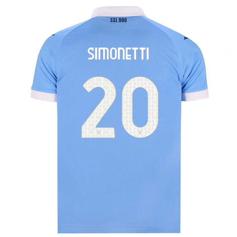 Danxen Herren Flaminia Simonetti #20 Hellblau Schwarz Weiß Heimtrikot Trikot 2026/27 T-Shirt