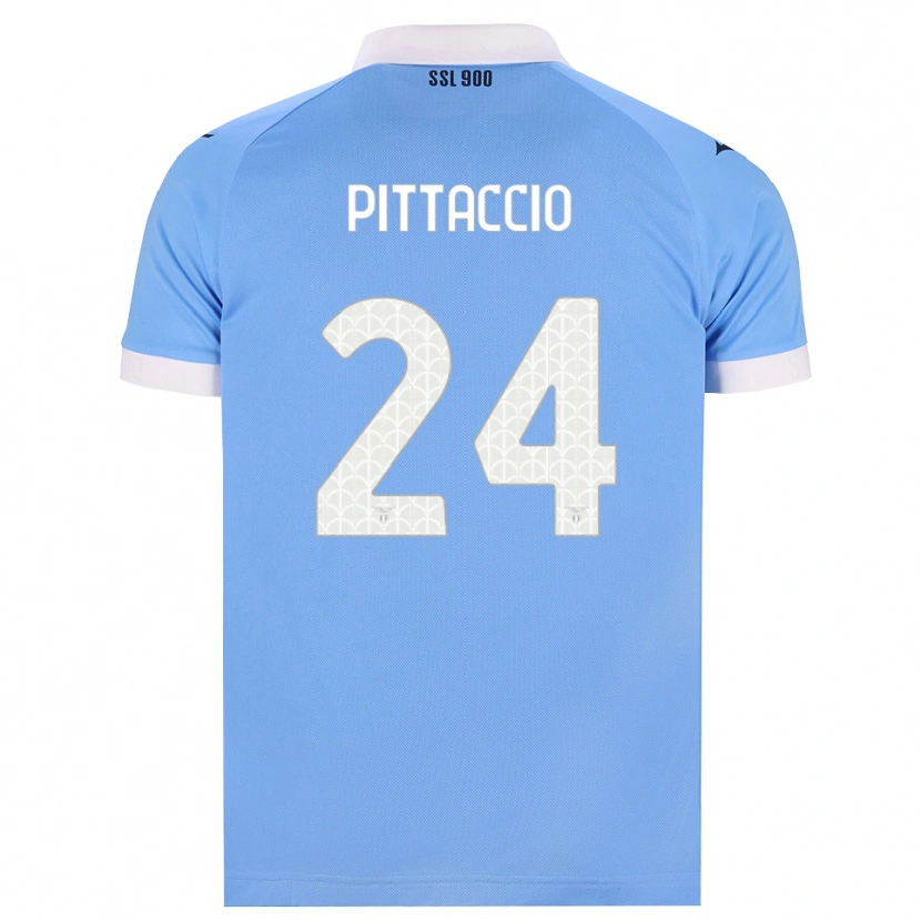 Danxen Herren Francesca Pittaccio #24 Hellblau Schwarz Weiß Heimtrikot Trikot 2026/27 T-Shirt