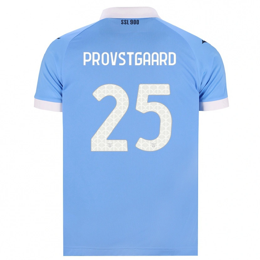 Danxen Herren Oliver Provstgaard #25 Hellblau Schwarz Weiß Heimtrikot Trikot 2026/27 T-Shirt