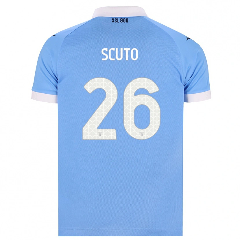 Danxen Herren Leonardo Scuto #26 Hellblau Schwarz Weiß Heimtrikot Trikot 2026/27 T-Shirt