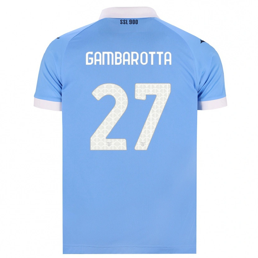 Danxen Herren Margot Gambarotta #27 Hellblau Schwarz Weiß Heimtrikot Trikot 2026/27 T-Shirt