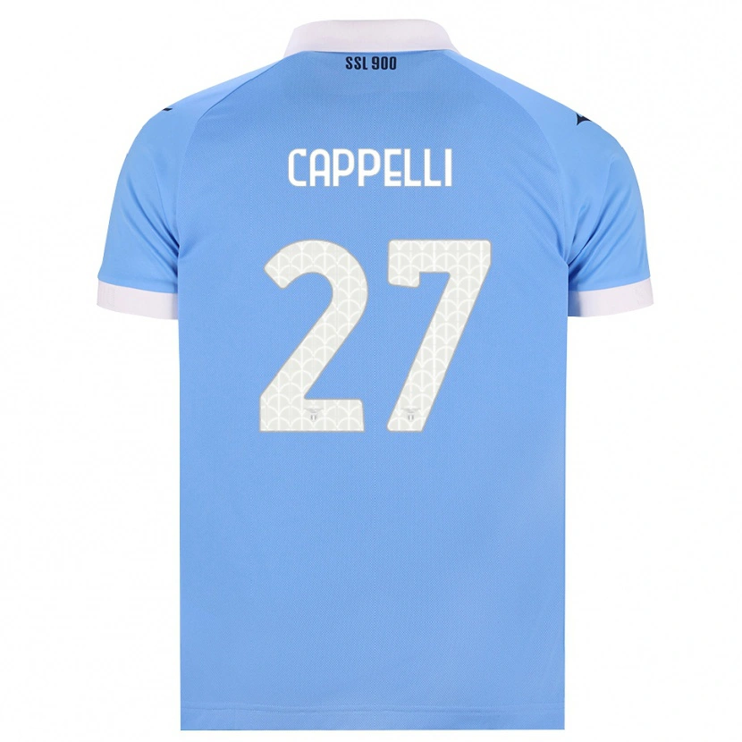 Danxen Herren Tommaso Cappelli #27 Hellblau Schwarz Weiß Heimtrikot Trikot 2026/27 T-Shirt
