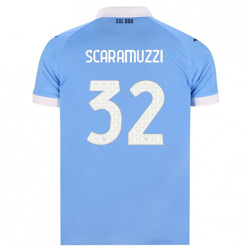 Danxen Herren Chiara Scaramuzzi #32 Hellblau Schwarz Weiß Heimtrikot Trikot 2026/27 T-Shirt