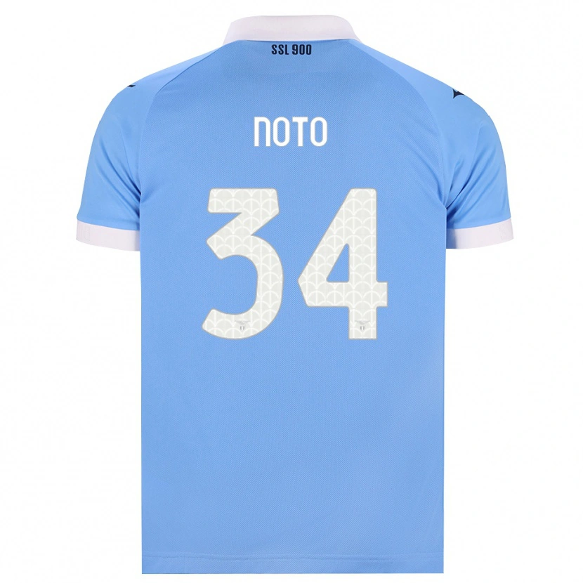 Danxen Herren Pierpaolo Noto #34 Hellblau Schwarz Weiß Heimtrikot Trikot 2026/27 T-Shirt