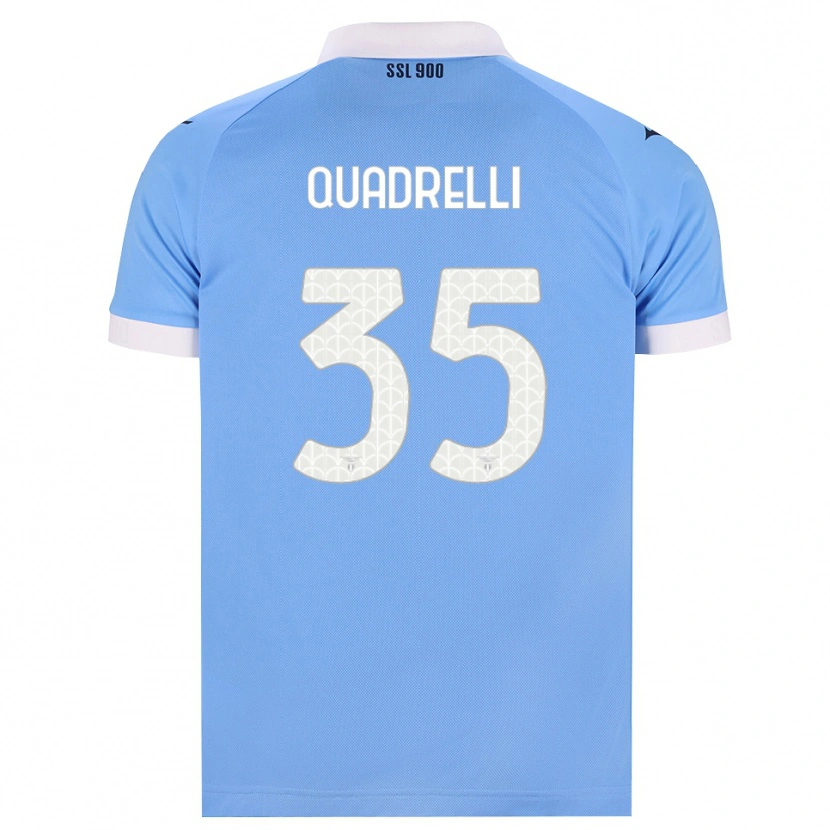 Danxen Herren Leonardo Quadrelli #35 Hellblau Schwarz Weiß Heimtrikot Trikot 2026/27 T-Shirt