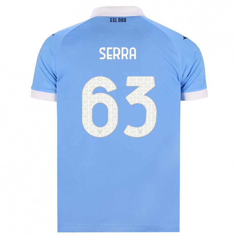 Danxen Herren Federico Serra #63 Hellblau Schwarz Weiß Heimtrikot Trikot 2026/27 T-Shirt