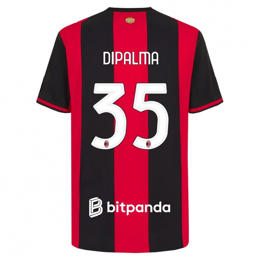 Danxen Herren Matteo Dipalma #35 Rot Schwarz Weiß Heimtrikot Trikot 2026/27 T-Shirt