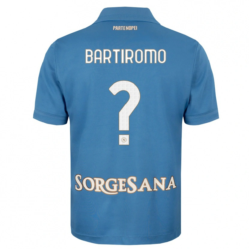 Danxen Herren Niccolo Bartiromo #0 Nebelblau Weiß Heimtrikot Trikot 2026/27 T-Shirt