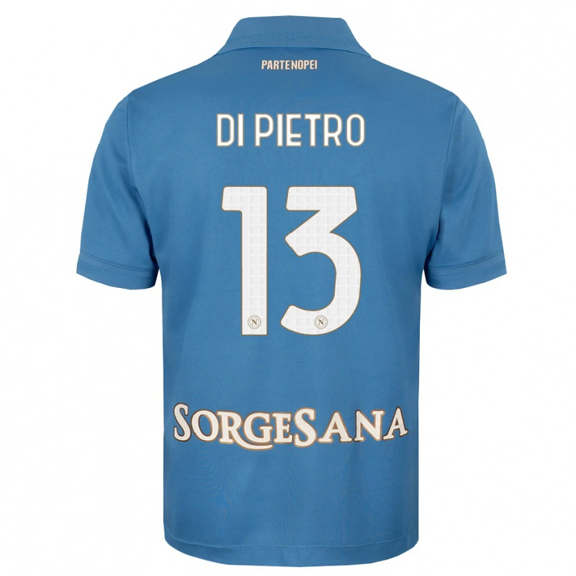 Danxen Herren Ciro Di Pietro #13 Nebelblau Weiß Heimtrikot Trikot 2026/27 T-Shirt