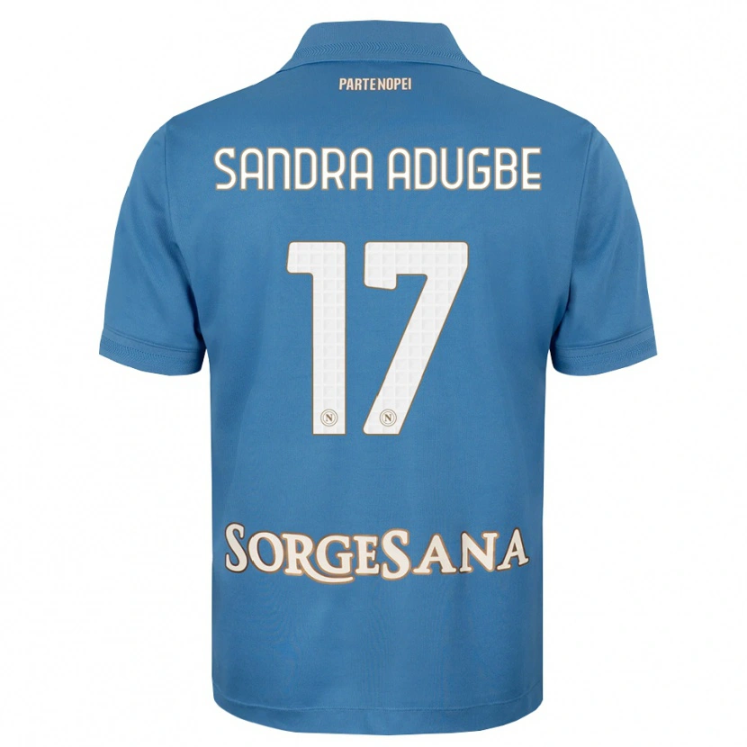 Danxen Herren Olamide Sandra Adugbe #17 Nebelblau Weiß Heimtrikot Trikot 2026/27 T-Shirt