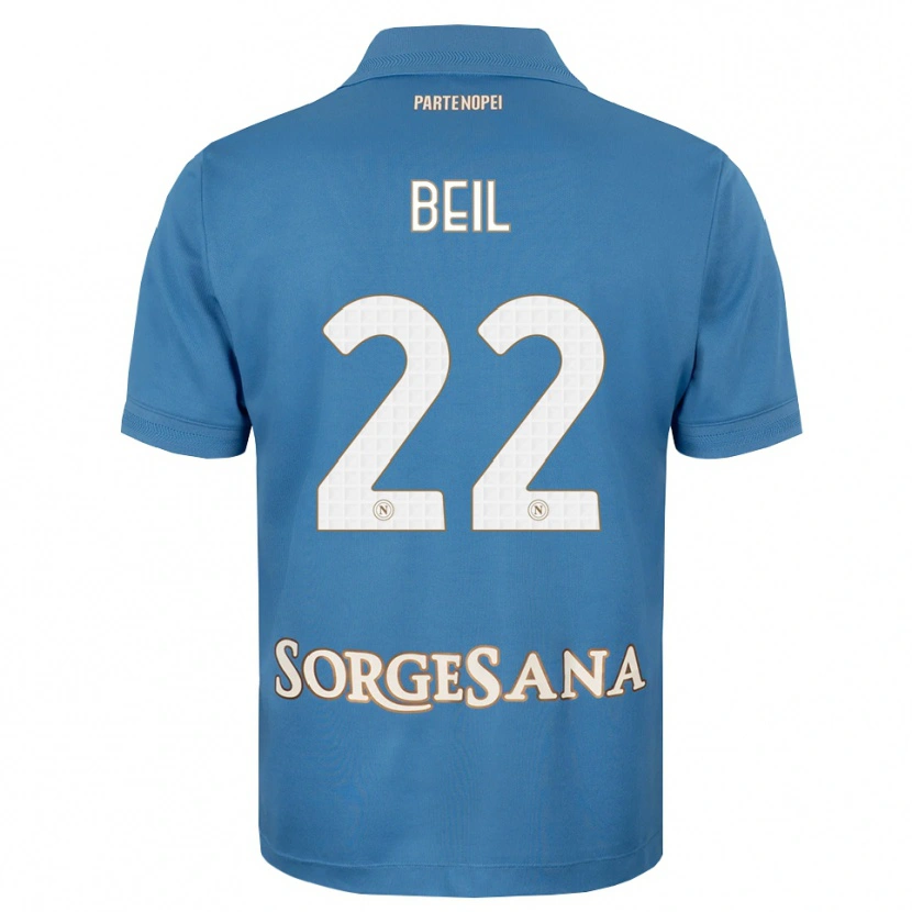 Danxen Herren Vivien Beil #22 Nebelblau Weiß Heimtrikot Trikot 2026/27 T-Shirt