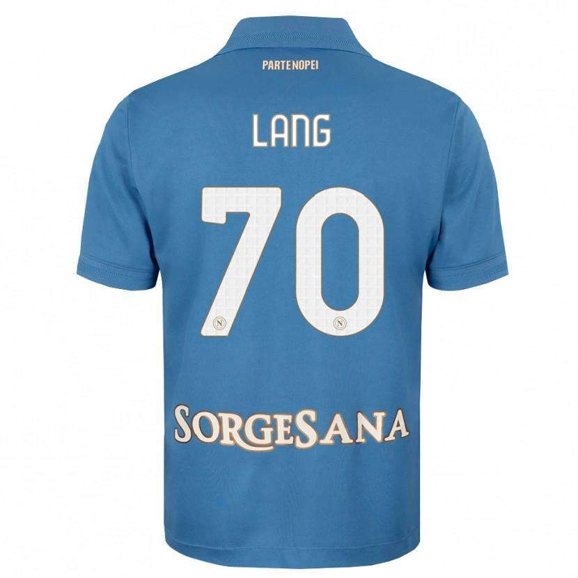 Danxen Herren Noa Lang #70 Nebelblau Weiß Heimtrikot Trikot 2026/27 T-Shirt