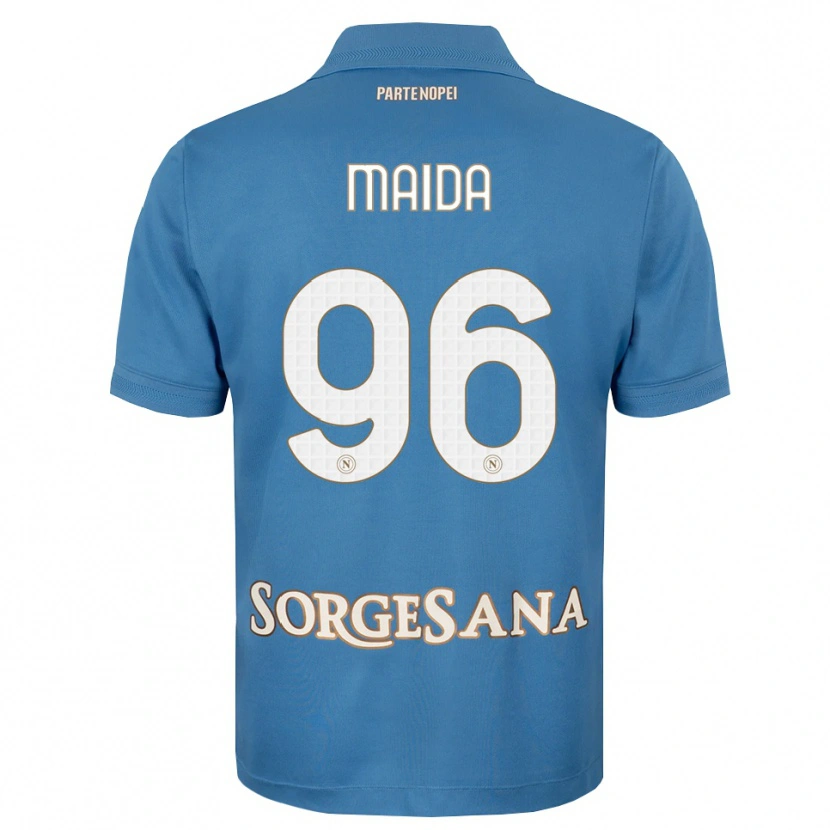 Danxen Herren Giuseppe Maida #96 Nebelblau Weiß Heimtrikot Trikot 2026/27 T-Shirt