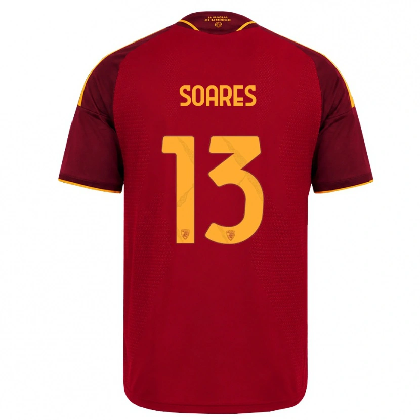 Danxen Herren Jayden Soares #13 Rot Gold Gelb Heimtrikot Trikot 2026/27 T-Shirt