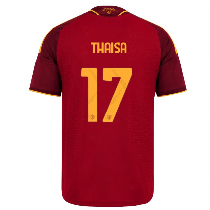 Danxen Herren Thaisa #17 Rot Gold Gelb Heimtrikot Trikot 2026/27 T-Shirt