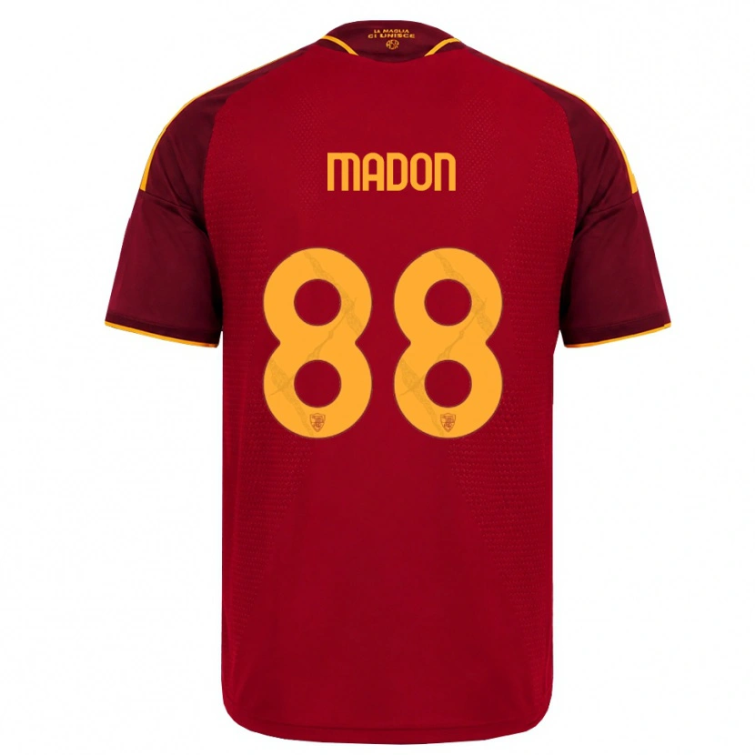 Danxen Herren Maja Madon #88 Rot Gold Gelb Heimtrikot Trikot 2026/27 T-Shirt