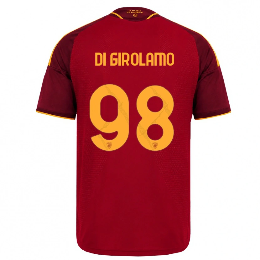 Danxen Herren Anita Di Girolamo #98 Rot Gold Gelb Heimtrikot Trikot 2026/27 T-Shirt