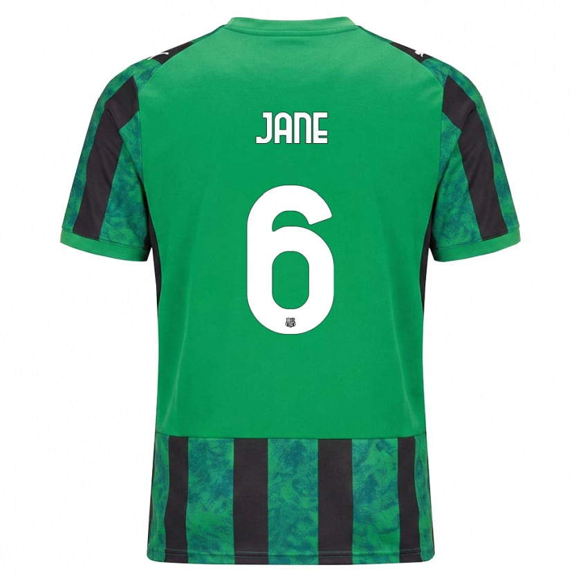 Danxen Herren Refiloe Jane #6 Grün Schwarz Weiß Heimtrikot Trikot 2026/27 T-Shirt