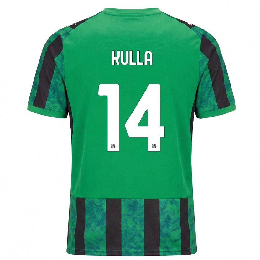 Danxen Herren Gabriel Kulla #14 Grün Schwarz Weiß Heimtrikot Trikot 2026/27 T-Shirt