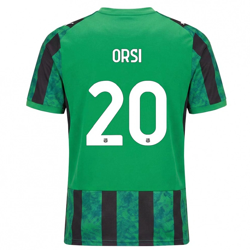 Danxen Herren Benedetta Orsi #20 Grün Schwarz Weiß Heimtrikot Trikot 2026/27 T-Shirt