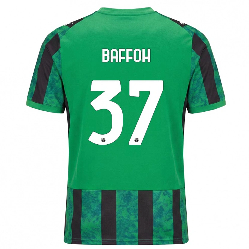 Danxen Herren Jeffrey Baffoh #37 Grün Schwarz Weiß Heimtrikot Trikot 2026/27 T-Shirt