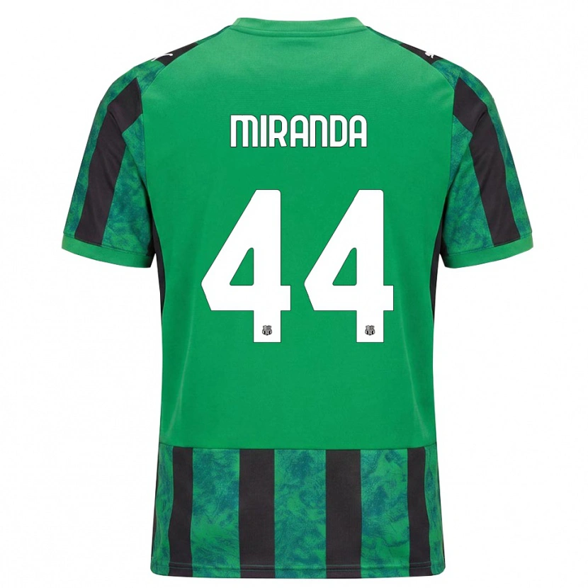 Danxen Herren Kevin Miranda #44 Grün Schwarz Weiß Heimtrikot Trikot 2026/27 T-Shirt
