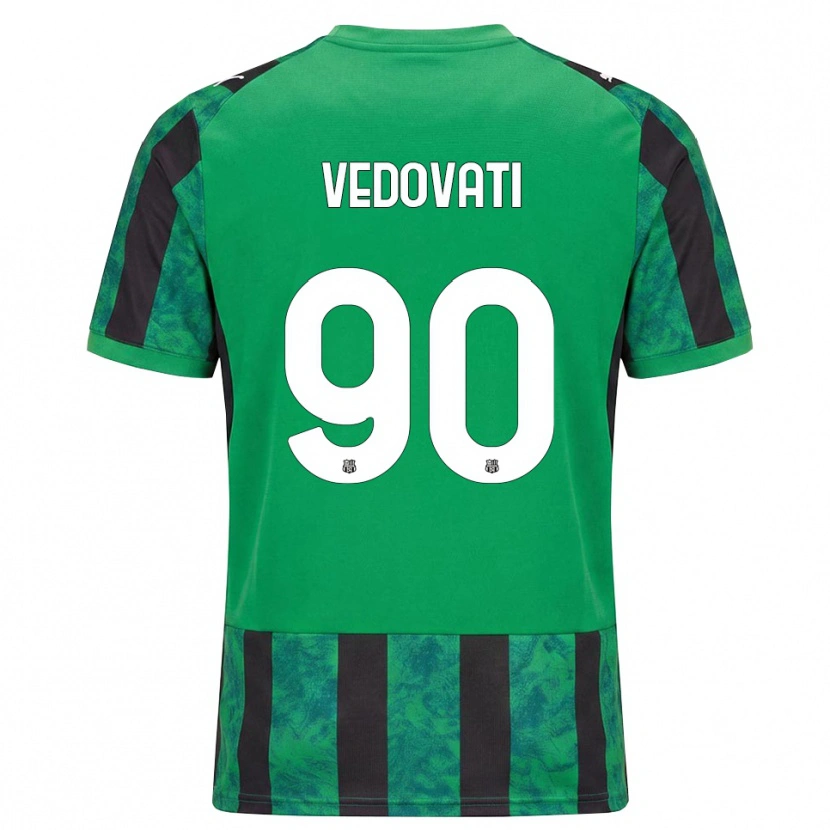 Danxen Herren Gabriele Vedovati #90 Grün Schwarz Weiß Heimtrikot Trikot 2026/27 T-Shirt