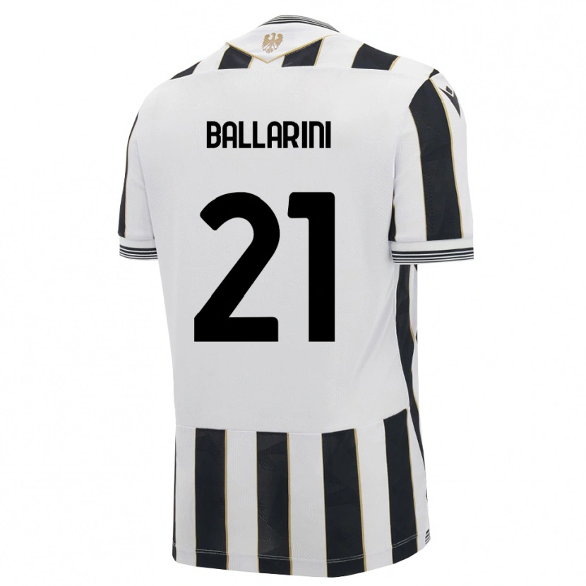 Danxen Herren Marco Ballarini #21 Schwarz Weiß Pink Heimtrikot Trikot 2026/27 T-Shirt