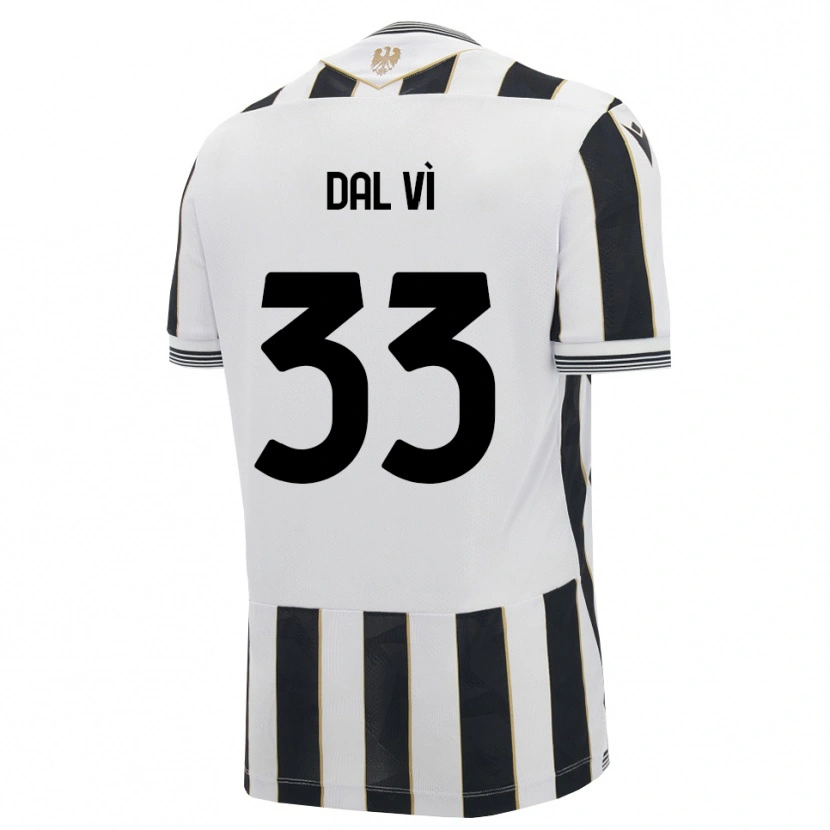 Danxen Herren Matteo Dal Vì #33 Schwarz Weiß Pink Heimtrikot Trikot 2026/27 T-Shirt