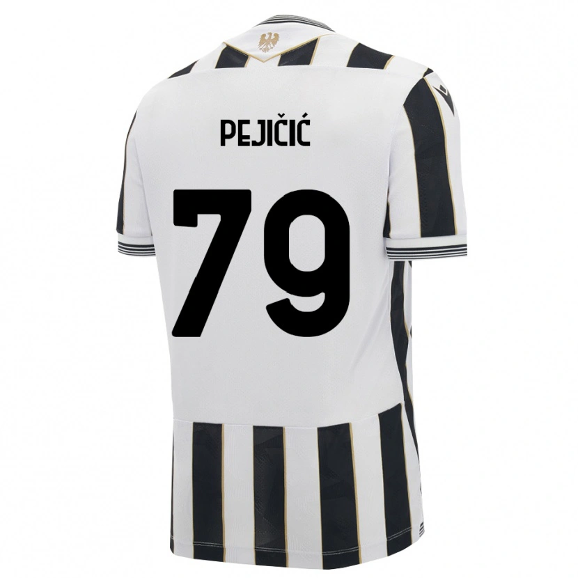 Danxen Herren David Pejičić #79 Schwarz Weiß Pink Heimtrikot Trikot 2026/27 T-Shirt