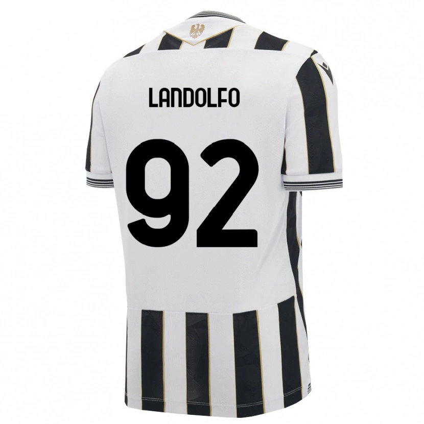 Danxen Herren Tommaso Landolfo #92 Schwarz Weiß Pink Heimtrikot Trikot 2026/27 T-Shirt