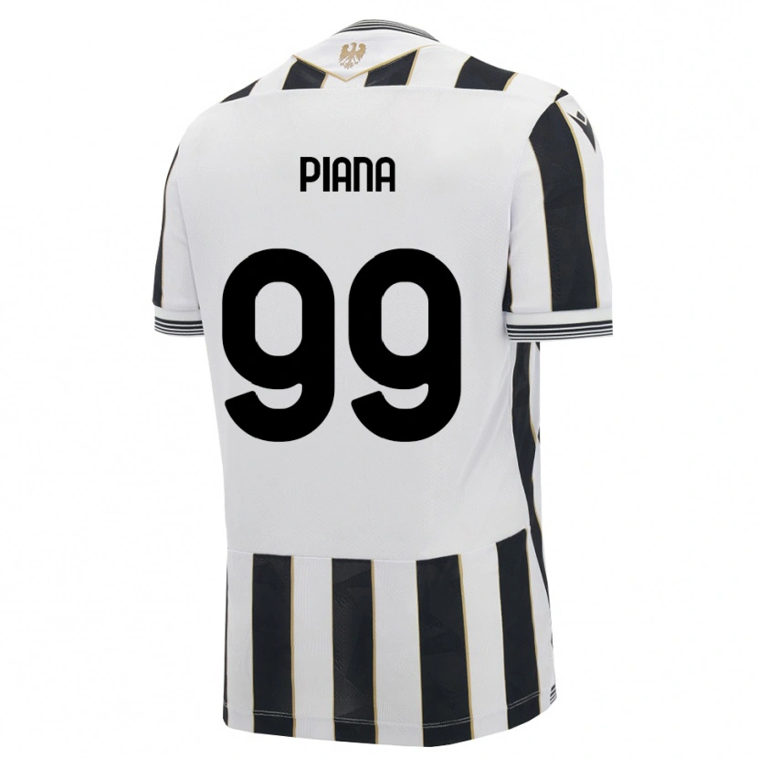 Danxen Herren Edoardo Piana #99 Schwarz Weiß Pink Heimtrikot Trikot 2026/27 T-Shirt