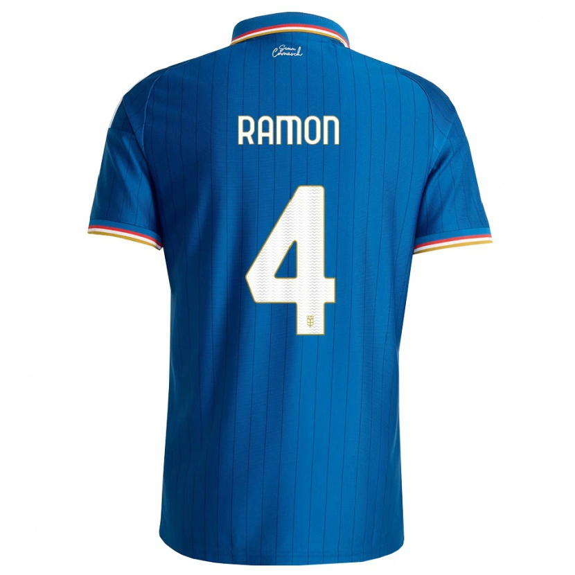 Danxen Herren Jacobo Ramón #4 Blau Weiß Rot Heimtrikot Trikot 2026/27 T-Shirt