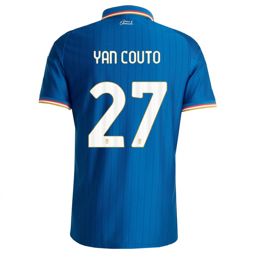 Danxen Herren Yan Couto #27 Blau Weiß Rot Heimtrikot Trikot 2026/27 T-Shirt