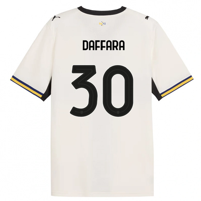 Danxen Herren Giovanni Daffara #30 Creme Schwarz Gelb Heimtrikot Trikot 2026/27 T-Shirt